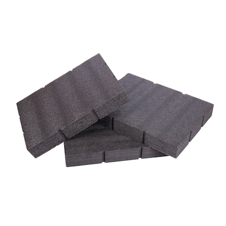 5S Supplies Replacement Foam for Milwaukee PACKOUT 48-22-8443 3 Piece Foam Kit MP-48-22-8443-BLK